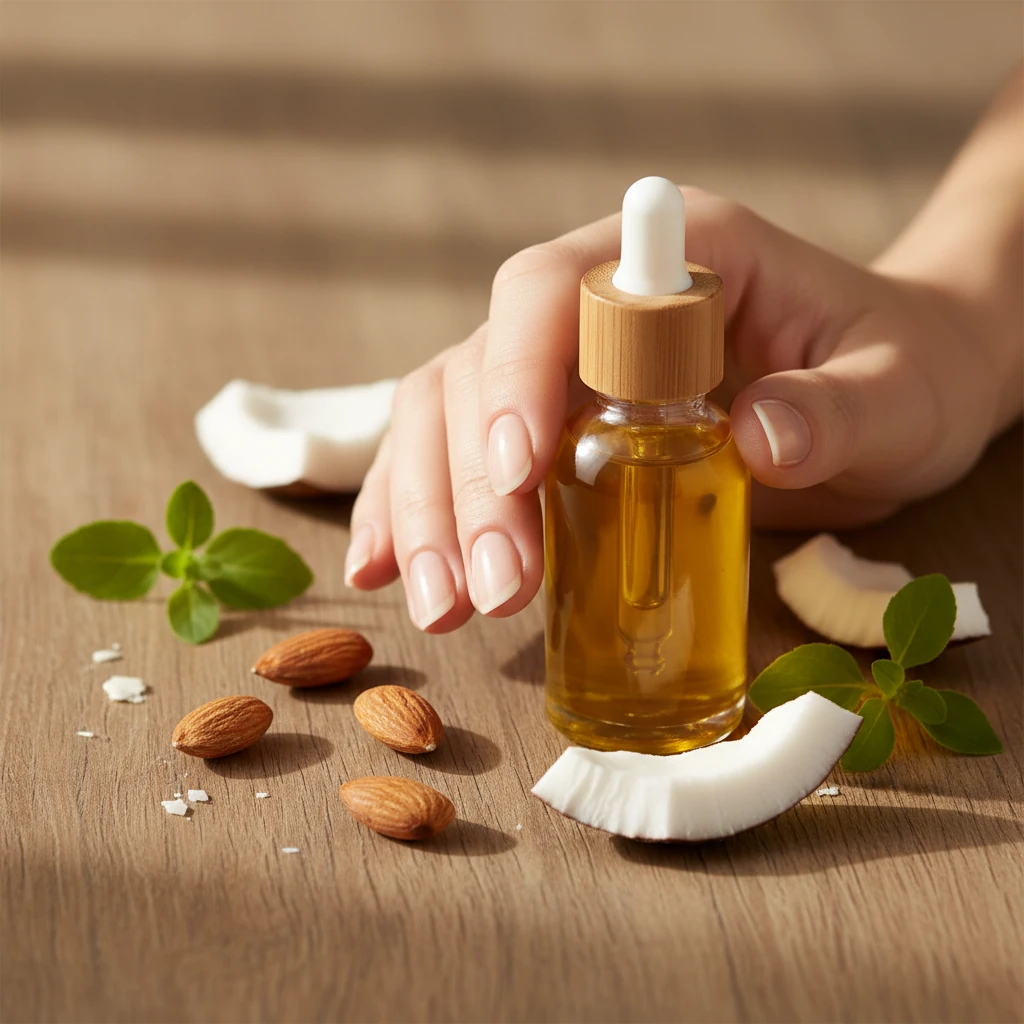 روغن‌های گیاهی برای تقویت ناخن و کوتیکول | درمان شکنندگی و خشکی ناخن